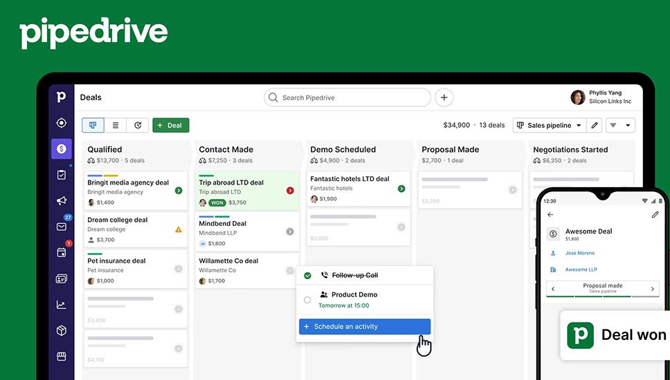 Autonomní AI agent v Pipedrive CRM pro udržování a retenci stávajících klientů od KeyAI